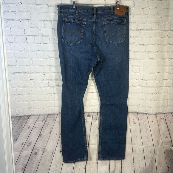 Wrangler Jeans 20X Style 42 Mens 40 x 36 Blue Denim Vintage Boot Cut - Picture 8 of 11